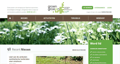 Desktop Screenshot of groengroeien.be